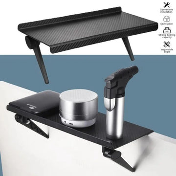 Home Office Storage Rack Adjustable TV Screen Top Shelf Holder