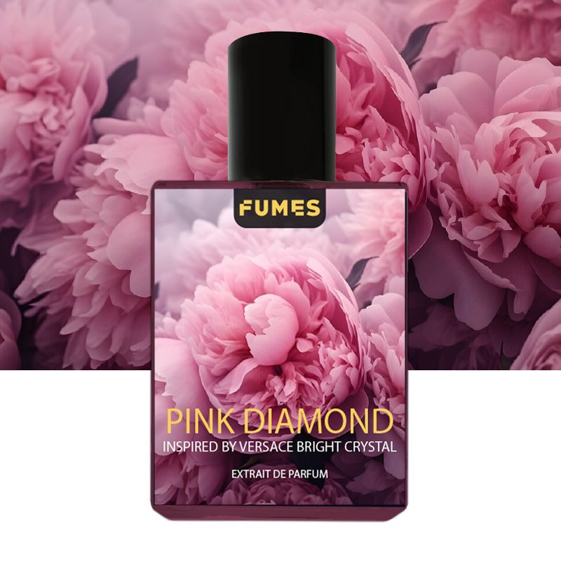 Pink Diamond Inspired Versace Bright Crystal Women Perfume - 12 Hour Long Lasting Fragrance