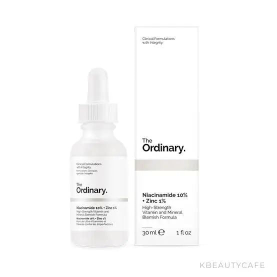 The Ordinary Niacinamide Serum 10% + Zinc 1% - 30ml Acne Treatment for Oily and Acne-Prone Skin